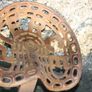 Antique PIERCE Cast Iron Tractor Seat Image 9
