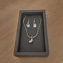 Necklace and earrings set custom. Image 3
