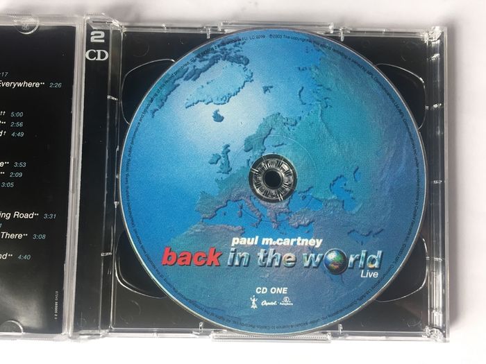 Paul McCartney [2003] Back In The World Live (2xCD Album)