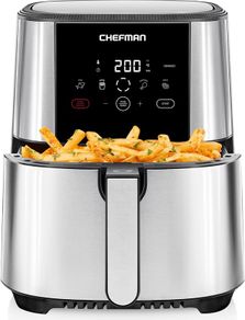 NEW SALE | TurboTouch Air Fryer, The Most Compact And Healthy Way To Cook Oil-Free, One-Touch Digital Controls And Shake Reminder
