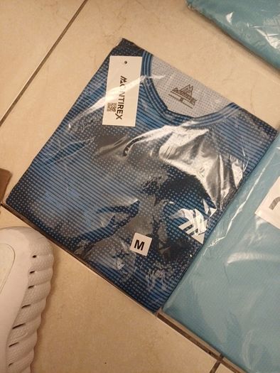 technical shorts tshirt set
