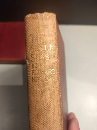 4x Early Rudyard Kipling Hardback Novels