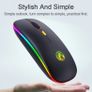2.4 G Wireless Computer Silent Mouse No Rgb - White Image 3