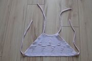 ladies pastel baby pink top size small/8