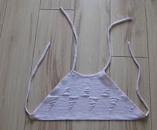 ladies pastel baby pink top size small/8