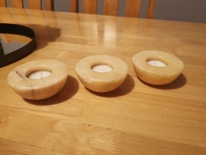 Onyx Candle Holders -