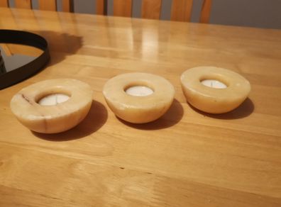 Onyx Candle Holders -