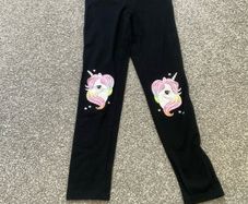 Girls leggings , 7 to 8, never worn