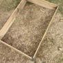 Wooden raised flower bed. Image 2