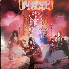 W.A.S.P. WASP the album original 1984 release vinyl record in vg+ condition