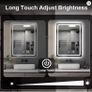 Led mirror for en-suite bathroom 50x70 dimmable 3 colours Image 10