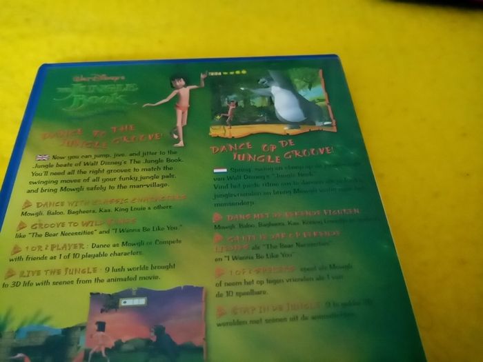 Walt Disney The Jungle book Groove party PlayStation 2 Ps2 Games Original