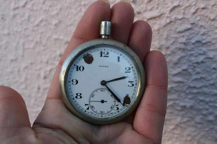 Rolex Military Issue Pocket Watch for Parts or Repair