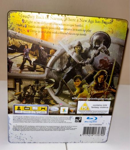 The Chronicles of Narnia Prince Caspian Steelbook PS3