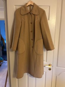 Unique vintage coat - reversible 2 in 1