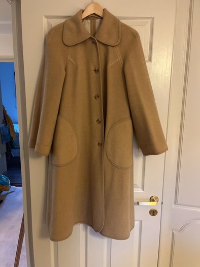 Unique vintage coat - reversible 2 in 1