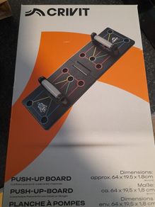 crivit pushup rack