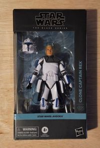 Star Wars Clone Captain Rex 6" Scale Black Series New & Unopened
