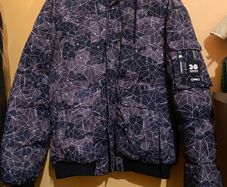 Crosshatch Milwaka Dark Camo Puff Jacket Size XL UK
