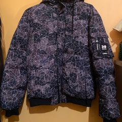 Crosshatch Milwaka Dark Camo Puff Jacket Size XL UK