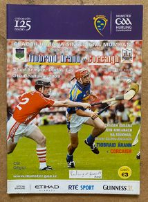 2009 Cork v Tipperary - GAA Munster Hurling Quarter Final Programme