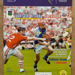 2009 Cork v Tipperary - GAA Munster Hurling Quarter Final Programme
