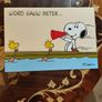 Snoopy Vintage Postcard Image 3