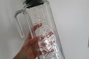 Glass jug for cold drinks, juice