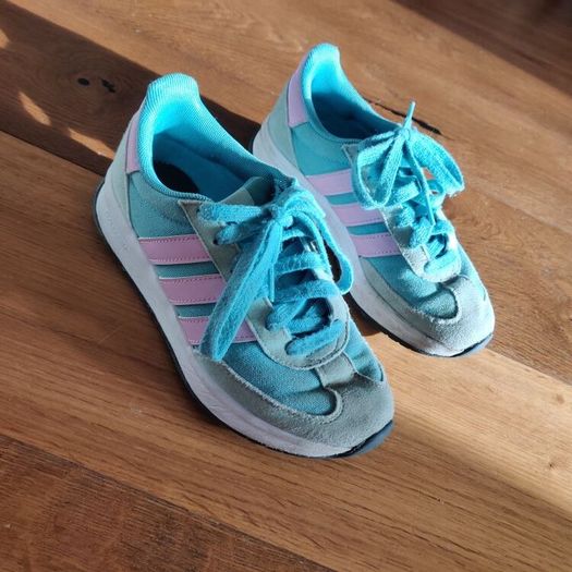 adidas Run 70s 2.0 Runners Trainers - Mint Green & Pink - Size UK 3