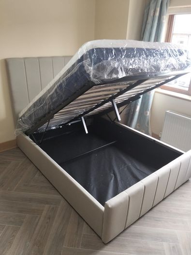 Brand New Pennal Ottoman Gaslift Storage Beds. Discounted Prices.