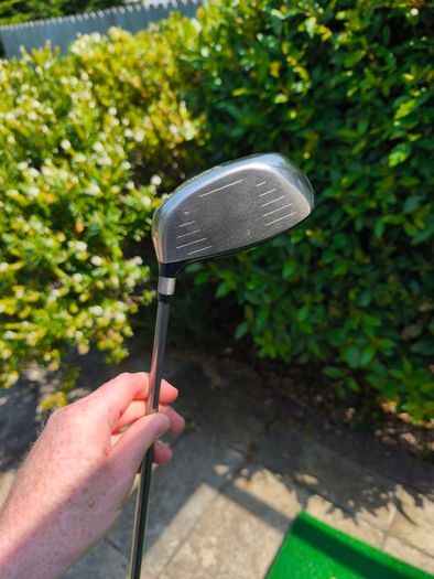 Set of golf clubs