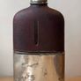 Edwardian Silver Plated Glass Flasks By James Dixon & Sons And Daniel & Arter Image 2