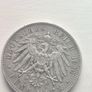 1914 Funf Mark Silver coin Image 2