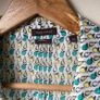 Marc O'Polo Organic Cotton Long Sleeve Graphic Print Blouse Shirt Size 38 10 12 Image 3