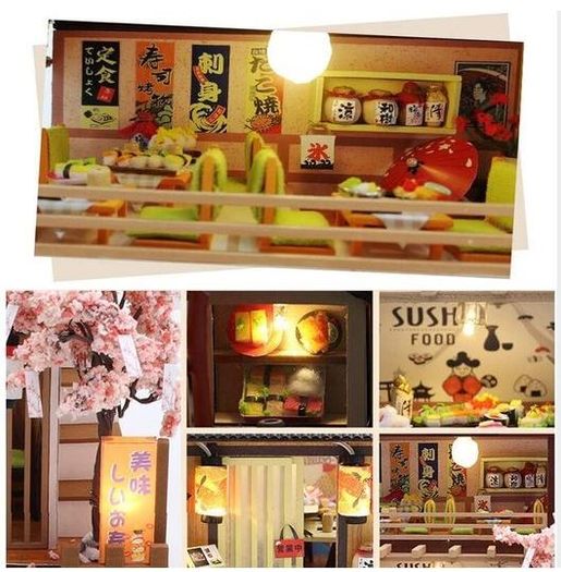 3D Wooden Dollhouse Toy Children's Birthday Gift