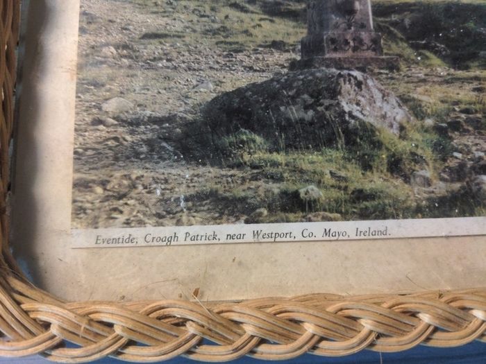 Small Tray with a Print of Croagh Patrick on it
