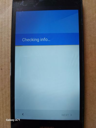 HUAWEI Mobile Phone, Model MYA-L11, FRP Google Locked, in excellent cosmetic condition