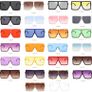 Fashion Big Square Glasses-KCL Image 5