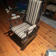 Edwardian rocking chair
