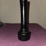 Black Opaline Vase - Germany Made Image 2