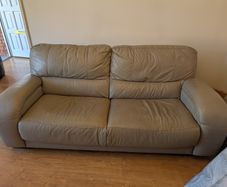 DFS Leather Sofa Set