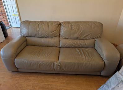DFS Leather Sofa Set