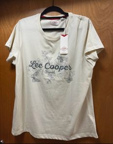 Brand new with tags Lee Cooper Cream T-shirt