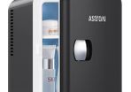 MASSIVE SALE Mini Fridge 4 Litre, 6 Can Portable AC+DC Power Cooler & Warmer, for Bedrooms, Cars, Offices; Skincare, Makeup, Cosmetics, Food