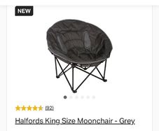 Camping Chair - Halfords Moon Chair