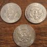 coins jfk half dollars x3 Image 2
