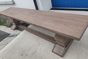 200cm Vintage Ash Dining Bench Like New