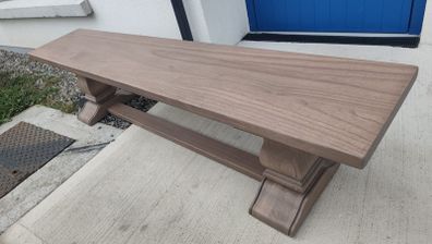 200cm Vintage Ash Dining Bench Like New
