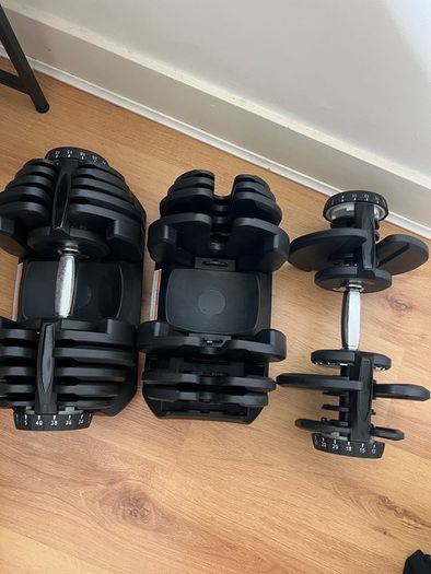 80KG Adjustable weights dumbbells set 40KG each