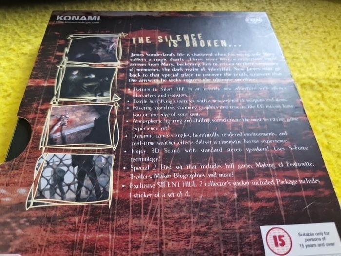Silent Hill 2 Special Set 2 disc set PlayStation2 Ps2 games Original